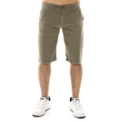 Szorty lekki z bawełna z kieszenie na co dzień. Zielone szorty sportowe męskie LEONE 1947 APPAREL, bez wzorów, z bawełny, sportowe. W wyprzedaży za 101.80 zł.