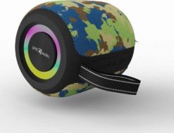 Głośnik Gembird Przenośny głośnik|GEMBIRD|Camouflage|Portable/Wireless|Bluetooth|SPK-BT-LED-05-CM. Głośniki przenośne Gembird. Za 68.47 zł.