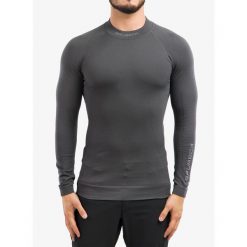 Bluza termoaktywna męska Brubeck Extreme Thermo Sweatshirt. Szare bielizna termoaktywna męska Brubeck, m, bez wzorów, bez ramiączek, do biegania. Za 209.99 zł.