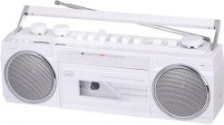 Radioodtwarzacz Trevi Boombox RR501 kaseta/BL/USB/SD white. Białe radia Trevi. Za 239.00 zł.