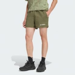 Szorty Terrex Multi. Brązowe szorty sportowe męskie ADIDAS, bez wzorów, sportowe. Za 219.00 zł.