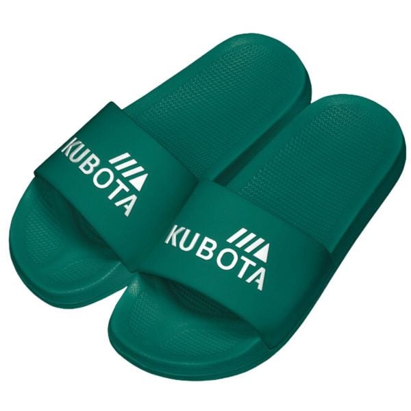 Klapki Męskie Basenowe Kubota Basic. Zielone klapki i japonki męskie Kubota, bez wzorów. W wyprzedaży za 67.49 zł.