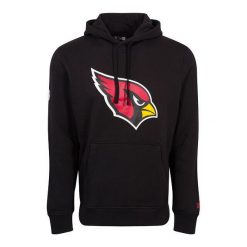 Bluza z kapturem Cardinals NFL. Czarne bluzy z kapturem męskie New Era, m, bez wzorów, z kapturem. Za 294.50 zł.