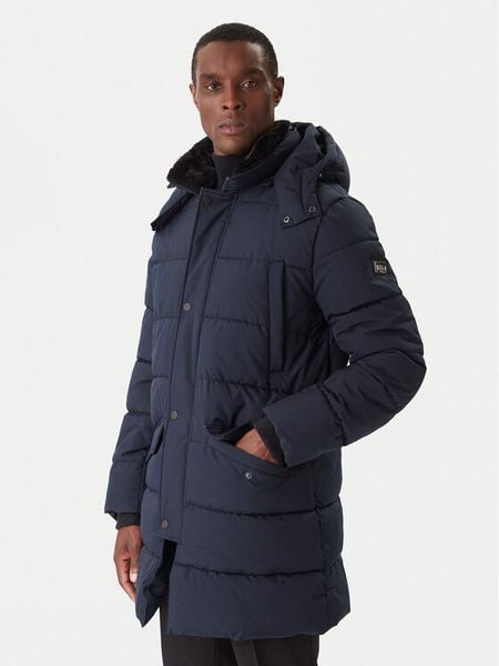 KARL LAGERFELD Kurtka zimowa 505035 554586 Granatowy Regular Fit. Niebieskie kurtki męskie KARL LAGERFELD, na zimę, m, bez wzorów, z syntetyku, bez ramiączek, bez kaptura. Za 1,869.00 zł.