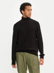Jack & Jones Golf Cody 12262152 Czarny Regular Fit. Czarne kardigany męskie Jack & Jones, m, bez wzorów, z bawełny, bez ramiączek. Za 89.99 zł.