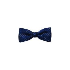 Granatowa mucha - kwadraciki A8. Krawaty i muchy męskie Modini Moda Męska. Za 44.10 zł.