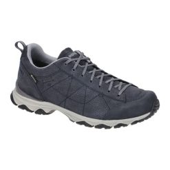 Buty trekkingowe męskie MEINDL Matera GTX, z membraną Gore-Tex. Niebieskie buty zimowe męskie Meindl, bez wzorów, z gore-texu, sportowe, bez obcasa, bez zapięcia. Za 999.00 zł.