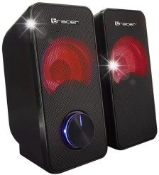 Głośniki komputerowe Tracer Głośniki podświetlane LED Tracer 2.0 Loop RGB USB. Zestawy głośników TRACER. Za 139.02 zł.