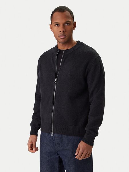 Jack & Jones Kardigan Scope 12286797 Czarny Relaxed Fit. Czarne kardigany męskie Jack & Jones, bez wzorów, z syntetyku, bez kołnierzyka, bez ramiączek. Za 219.99 zł.