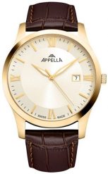 Zegarek męski Appella L12004.1B61Q brązowy. Brązowe zegarki męskie Appella. Za 1,340.00 zł.