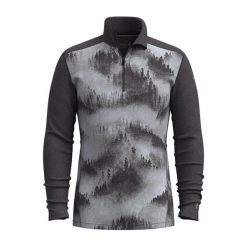 Bluza męska Smartwool Classic Thermal Merino Base Layer 1/4 Zip Boxed. Szare bluzy nierozpinane męskie Smartwool, m, bez wzorów, z wełny, sportowe, bez ramiączek, bez kaptura. Za 459.99 zł.