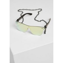 Okulary przeciwsłoneczne Urban classic 103 chain. Czarne okulary przeciwsłoneczne męskie Urban Classics, bez wzorów, sportowe. Za 168.00 zł.