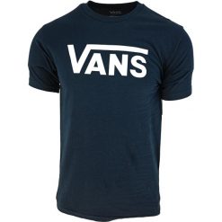 Koszulka sportowa męska Vans Classic. Niebieskie t-shirty sportowe męskie Vans, l, bez wzorów, z bawełny, sportowe, bez ramiączek. Za 219.00 zł.