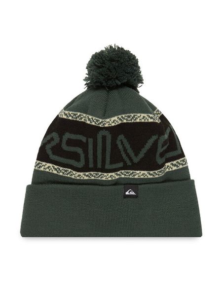 Quiksilver Czapka Summit EQYHA03427 Zielony. Zielone czapki męskie Quiksilver, na zimę, bez wzorów. Za 159.99 zł.