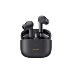 Bezprzewodowe słuchawki TWS Havit TW958 PRO (czarny). Czarne słuchawki bluetooth Havit. Za 105.99 zł.