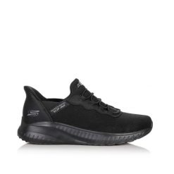 Buty treningowe męskie Skechers 118300BBK. Czarne buty treningowe męskie Skechers, bez wzorów, z materiału, bez zapięcia. Za 344.00 zł.
