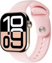 PLATINET SMART WATCH ZEGAREK SPORTOWY 2,06" BLUETOOTH NFC ROSE GOLD [46209]. Czerwone zegarki smartwatch Mexen. Za 62.16 zł.