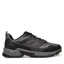 Trekkingi adidas. Szare buty trekkingowe męskie ADIDAS, bez wzorów, bez zapięcia, trekkingowe, adidas terrex, ClimaProof (Adidas). Za 399.99 zł.