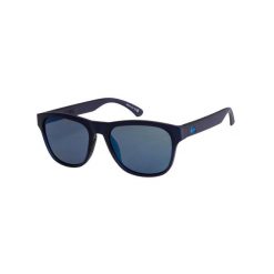 Okulary Quiksilver przeciwsłoneczne Tagger M BYD0 Navy/Flash Blue. Niebieskie okulary przeciwsłoneczne męskie Quiksilver, bez wzorów, z materiału. Za 409.99 zł.