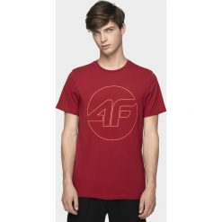 T-shirt męski. T-shirty męskie 4f, m, bez wzorów, bez kołnierzyka, bez ramiączek. Za 49.99 zł.