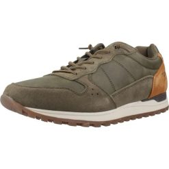 Buty KANGAROOS K950 Zielony. Zielone buty trekkingowe męskie Kangaroos, bez wzorów, ze skóry, sportowe, bez obcasa, bez zapięcia. Za 361.10 zł.