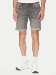 Jack & Jones Szorty jeansowe Rick 12269500 Szary Regular Fit. Szare szorty męskie Jack & Jones, bez wzorów, z bawełny. Za 99.99 zł.