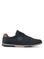 Bugatti Sneakersy 325-86706-5000 Granatowy. Niebieskie buty sportowe na co dzień męskie Bugatti, m, bez wzorów, ze skóry, bez ramiączek, bez kaptura. Za 219.99 zł.