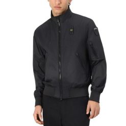 Kurtka BLAUER BRAHMS Niebieski. Niebieskie kurtki męskie Blauer, bez wzorów, z tkaniny, bez ramiączek, bez kaptura. Za 1,057.99 zł.