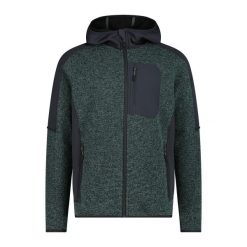 Polar z kapturem na zamek CMP Tech. Czarne bluzy z polaru męskie CMP, bez wzorów, z polaru, sportowe, bez ramiączek, z kapturem. Za 356.00 zł.