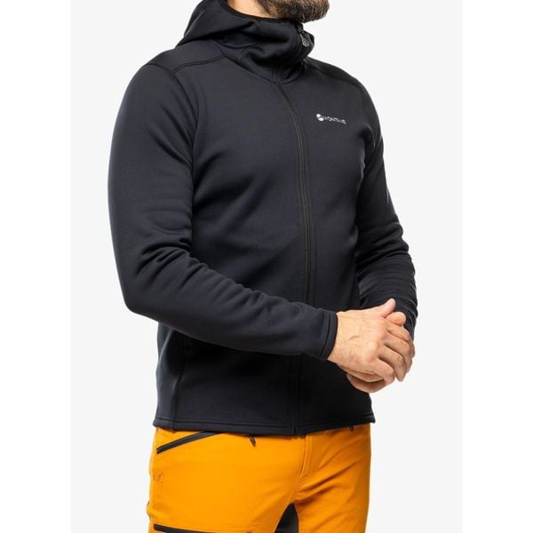 Bluza z kapturem męska Montane Fury Hoodie. Czarne bluzy nierozpinane męskie Montane, m, bez wzorów, z kapturem. Za 405.99 zł.