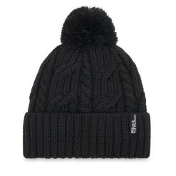 Czapka Jack Wolfskin. Czarne czapki męskie Jack Wolfskin, bez wzorów, sportowe. Za 139.99 zł.