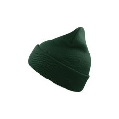 Czapka Wind Double Skin With Turn Up. Zielone czapki męskie ATLANTIS, bez wzorów, sportowe. Za 29.99 zł.