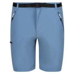 Spodenki turystyczne Regatta Xert III. Niebieskie szorty sportowe męskie Regatta, bez wzorów, sportowe. Za 164.70 zł.
