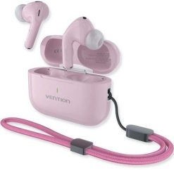 Słuchawki Vention HEADSET WRL ECHO LITE E11 PLUS/PINK NBVP0-PLUS. Różowe słuchawki bluetooth Vention. Za 59.40 zł.