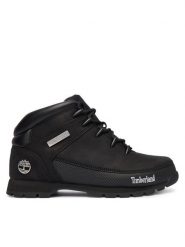 Timberland Trapery Euro Sprint Hiker 6361R/TB06361R0011 Czarny. Czarne buty zimowe męskie Timberland, bez wzorów, z materiału, bez obcasa, bez zapięcia. Za 609.99 zł.