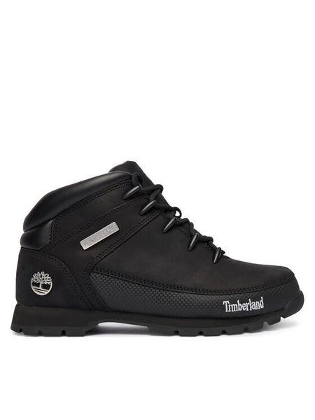 Timberland Trapery Euro Sprint Hiker 6361R/TB06361R0011 Czarny. Czarne buty zimowe męskie Timberland, bez wzorów, z materiału, bez obcasa, bez zapięcia. Za 609.99 zł.