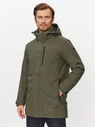 CMP Kurtka outdoor 33K3847 Khaki Regular Fit. Brązowe kurtki outdoor męskie CMP, m, bez wzorów, z syntetyku, bez kaptura, outdoorowe. Za 629.99 zł.