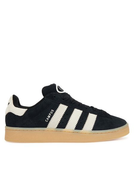 Adidas Sneakersy Campus 00S JQ8354 Czarny. Czarne buty sportowe na co dzień męskie ADIDAS, m, bez wzorów, ze skóry, bez ramiączek, bez kaptura. Za 379.99 zł.