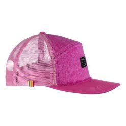 Czapka Sportowa Z Daszkiem Unisex Salewa Base. Czerwone czapki męskie Salewa, bez wzorów, sportowe. Za 166.75 zł.