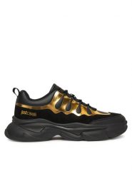 Just Cavalli Sneakersy 79QA3SA2 ZPB56 Czarny. Czarne buty sportowe na co dzień męskie Just Cavalli, m, bez wzorów, ze skóry, bez ramiączek, bez kaptura. Za 749.99 zł.