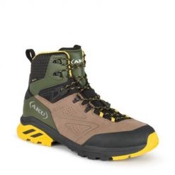 Buty trekkingowe męskie Aku Reactive Gtx. Buty zimowe męskie Aku, bez wzorów, z materiału, sportowe, za kostkę, bez obcasa, bez zapięcia. Za 771.19 zł.