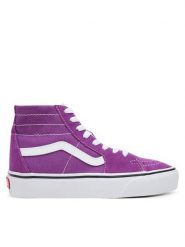Vans Tenisówki SK8-Hi Tapered VN000D1SE2T1 Fioletowy. Fioletowe trampki męskie Vans, bez wzorów, ze skóry, bez zapięcia. Za 229.99 zł.