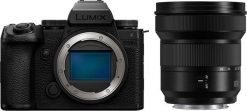 Aparat Panasonic Lumix S5 II X + S 14-28mm f/4–5.6 Macro (DC-S5M2XR). Bezlusterkowce PANASONIC. Za 10,764.71 zł.