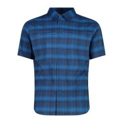 Koszula męska CMP 35S5717. Niebieskie koszule męskie CMP, m, bez wzorów, bez kołnierzyka, bez ramiączek. Za 241.50 zł.