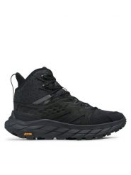 Hoka Trekkingi Anacapa Breeze Mid 1134505 Czarny. Czarne buty trekkingowe męskie HOKA, bez wzorów, z meshu, bez zapięcia, trekkingowe. Za 499.99 zł.