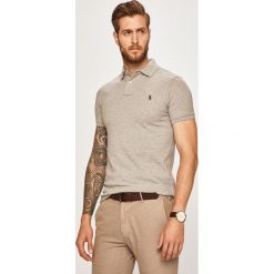 Polo Ralph Lauren - Sweter. Szare swetry męskie Polo Ralph Lauren, bez wzorów, z dzianiny, bez kołnierzyka, bez ramiączek. W wyprzedaży za 239.90 zł.