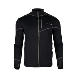 Bluza męska Swiftlayer full zipp VTX. Czarne bluzy nierozpinane męskie Bergson, m, bez wzorów, bez ramiączek, bez kaptura. W wyprzedaży za 211.00 zł.