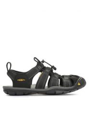 Keen Sandały Clearwater Cnx 1008660 Czarny. Czarne sandały męskie Keen, z materiału, bez zapięcia. Za 309.99 zł.