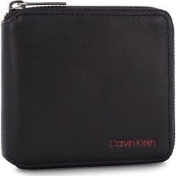 Duży Portfel Męski CALVIN KLEIN - Double Edge Square Z K50K503996 910. Czarne portfele męskie Calvin Klein, ze skóry ekologicznej. Za 299.00 zł.