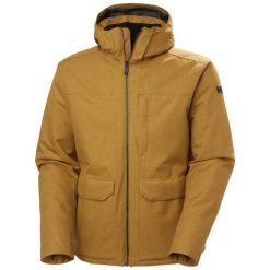 Kurtka wodoodporna z kapturem Helly Hansen Chill 3.0. Brązowe kurtki męskie Helly Hansen, m, bez wzorów, bez ramiączek, z kapturem. W wyprzedaży za 802.10 zł.
